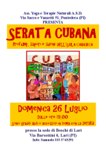 Serata cubana a Boschi di Lari